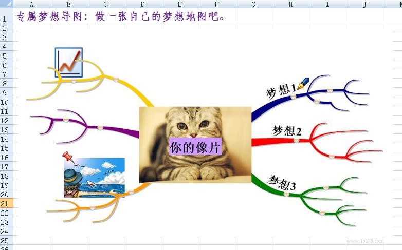 职业规划之圆梦计划EXCEL表格免费下载
