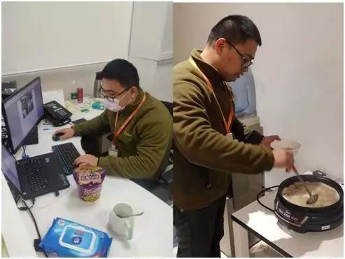 他独自在职场隔离，只为做好伙伴后援