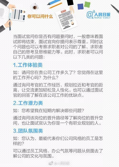 求职礼仪 实用“面经”，找工作必看！