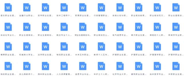 “职业生涯规划大礼包”：70套PPT模板+80套word模板全部送给你