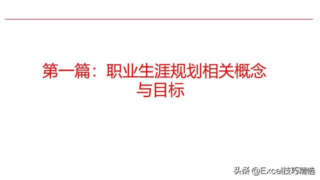 新员工来了，就给他做这样的职业生涯规划培训，120页PPT拿走即用