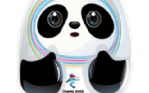 冬奥会吉祥物冰墩墩表情包（冰墩墩简笔画）