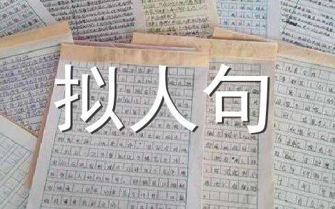 拟人的句子有哪些（拟人句的句子大全）