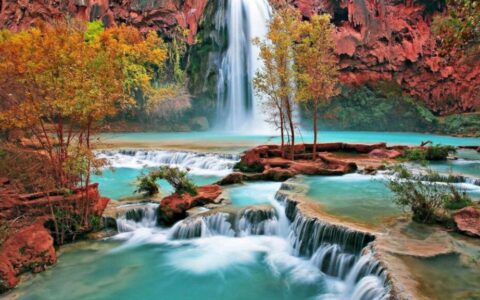 形容风景优美的句子（享受大自然的美景句子）