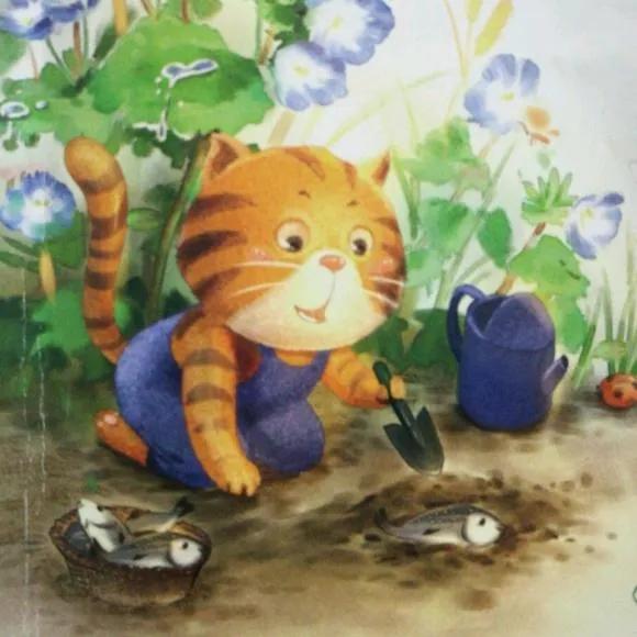 小猫种鱼的故事原文（儿童故事小猫种鱼）