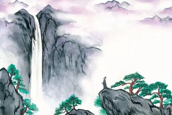 望庐山瀑布全诗意思（泰山的诗句千古名句）