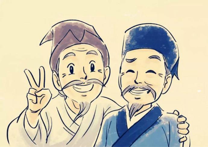 面对江水，李白和杜甫各写首经典，很多人说这是唐诗“王者之争”