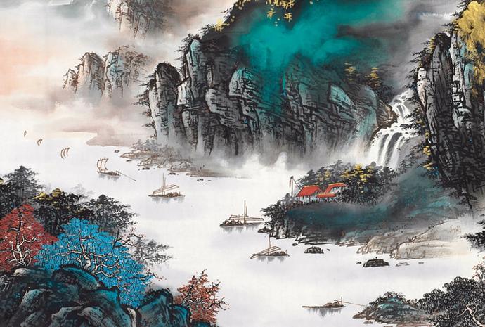 面对江水，李白和杜甫各写首经典，很多人说这是唐诗“王者之争”