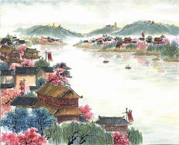 最美人间问四月，诗词春意浓，古时的春天是什么样的？