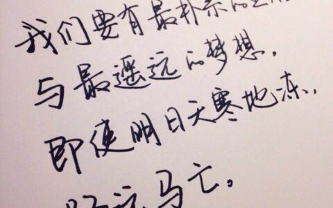 笑看人生的经典句子短句（10段笑着面对人生哲理句子）