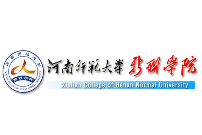 河南师范大学新联学院校徽