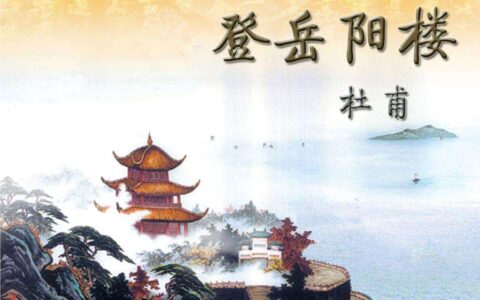 昔闻洞庭水全诗赏析（登岳阳楼的思想感情）