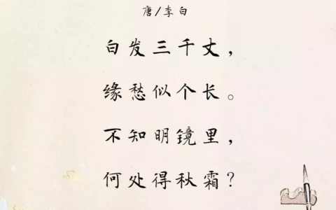 秋浦歌白发三千丈的诗意（李白秋浦歌全诗翻译赏析）