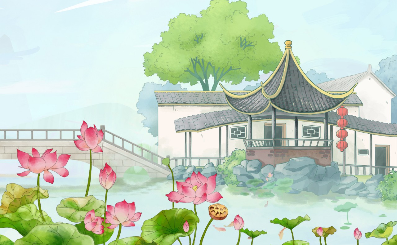 适合初夏发朋友圈的诗句，温柔清凉，一秒入心