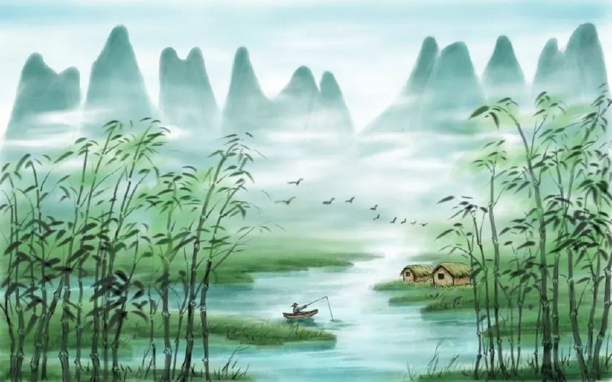 描写景物的诗句古诗（描写风景的绝美古诗）