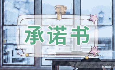 公司打架承诺书