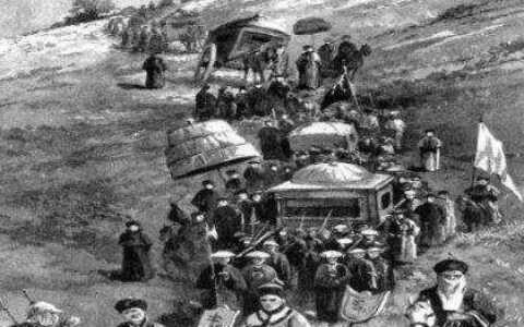 慈禧荒乱西逃时，放弃御林军选择民间镖局护送