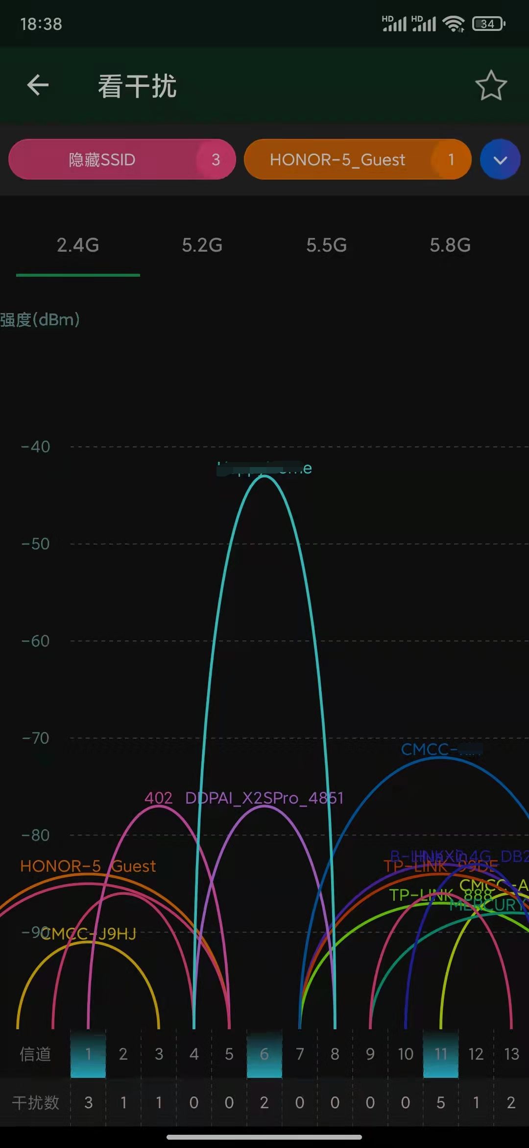 WIFI信道设置(WIFI信道设置)