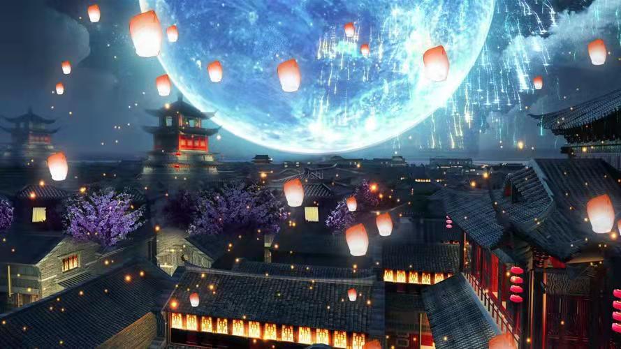 万家灯火唯美诗句（描写万家灯火温馨句子）
