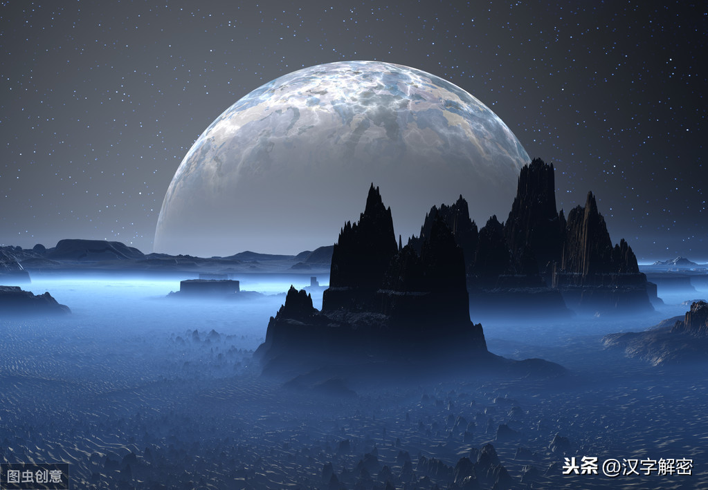 关于月亮的成语有哪些（形容月色极美的成语欣赏）