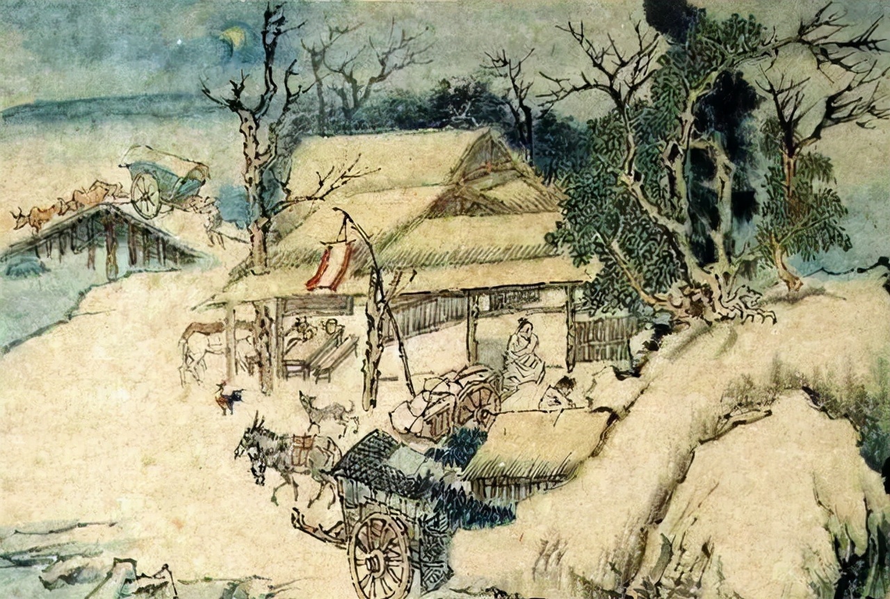 槲叶落山路下一句是什么（商山早行全诗欣赏）