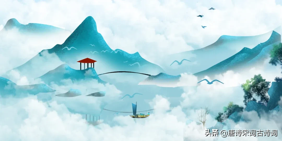水天一色的唯美句子（赞美水天一色的美景诗）