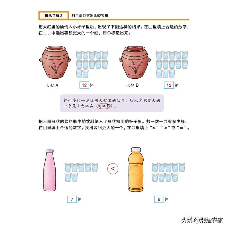 数学绘本故事一年级怎么做（小学一年级自创绘本图）