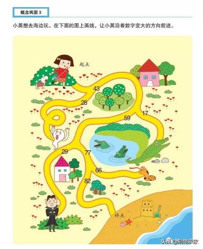 数学绘本故事一年级怎么做（小学一年级自创绘本图）