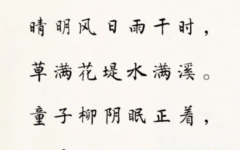 桑茶坑道中古诗意思解释（桑茶坑道中古诗拼音版译文）