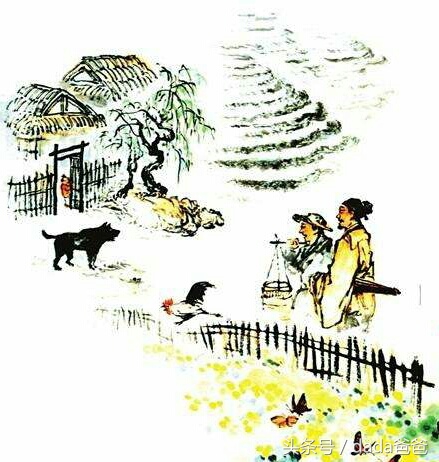 四时田园杂兴诗配画怎么画（四时田园杂兴诗配画）