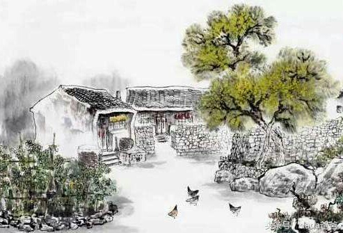 四时田园杂兴诗配画怎么画（四时田园杂兴诗配画）