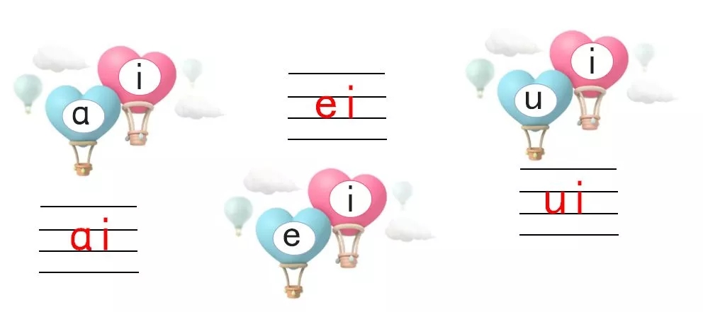 声母的正确书写格式及笔顺（声母表占格正确书写）