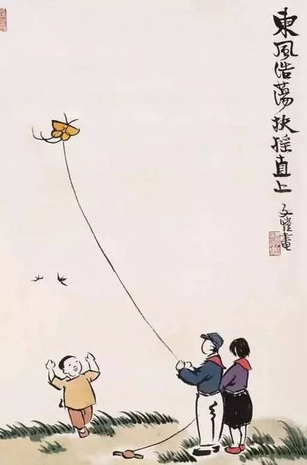 阳春三月放风筝古诗（放纸鸢最出名的诗句）