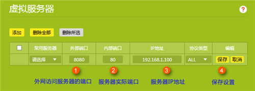 TP-Link TL-WDR5620 无线路由器端口映射设置指南