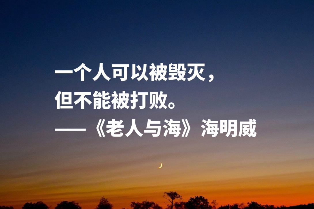 老人与海好词100个（老人与海的优美词语）