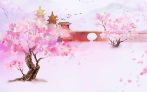 描写桃花的句子或段落（描写桃花的优美语段）