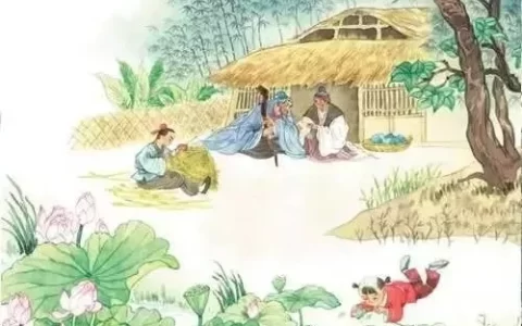 溪上青青草的全诗（清平乐村居的解读赏析）