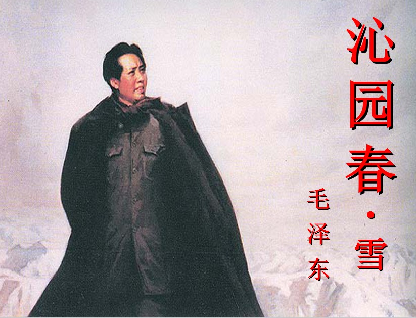 沁园春雪拼音全诗原文（沁园春雪赏析及诗意分析）