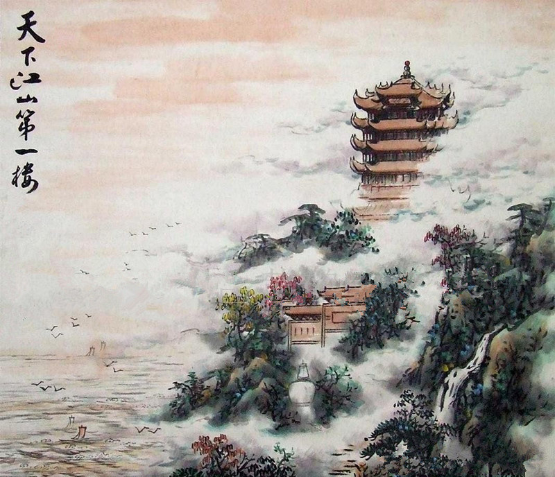 李白仿写黄鹤楼的诗（李白最著名的十首诗）