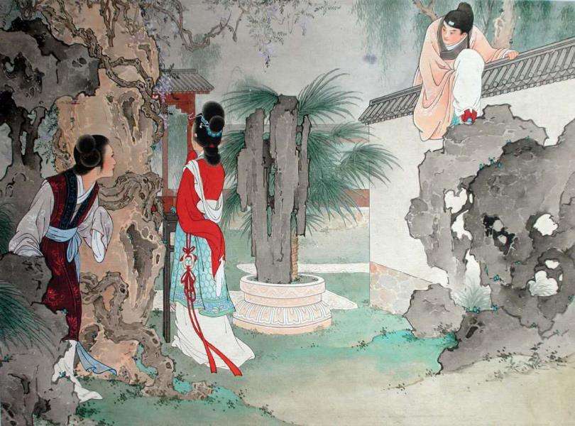 西厢记原文及翻译（富于诗的意境的西厢记）