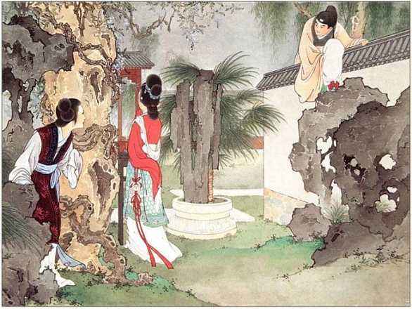 西厢记原文及翻译（富于诗的意境的西厢记）