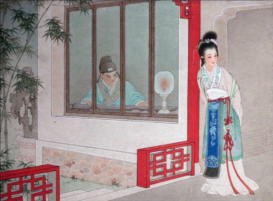 西厢记原文及翻译（富于诗的意境的西厢记）