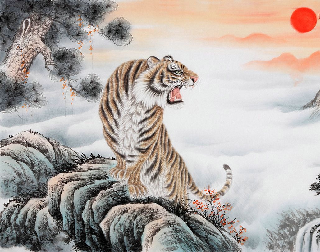 关于虎的成语（带虎字的寓意好的成语）