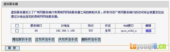 点击保存，添加一条规