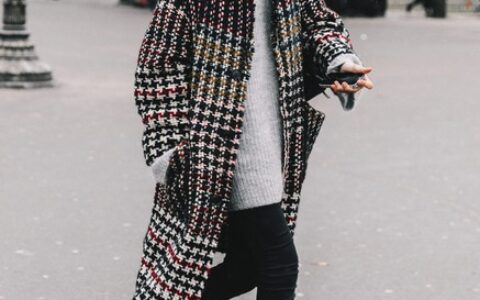 经典无需辩解，格纹毛呢小汇总