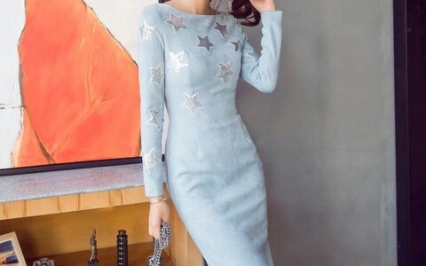 以傲娇的姿态 展现冬之裙的威严