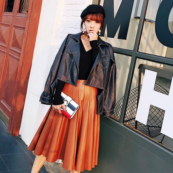 丰富冬季造型，少不了这些百褶裙的神助攻