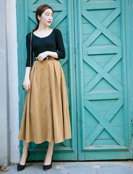 丰富冬季造型，少不了这些百褶裙的神助攻