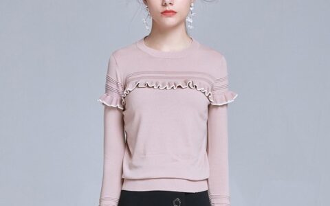 挑一件穿了让人嫉妒的套头毛衣