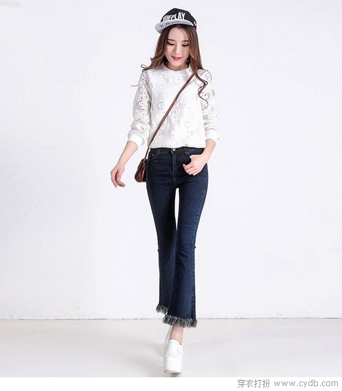 换表情的牛仔裤今年要美出天际